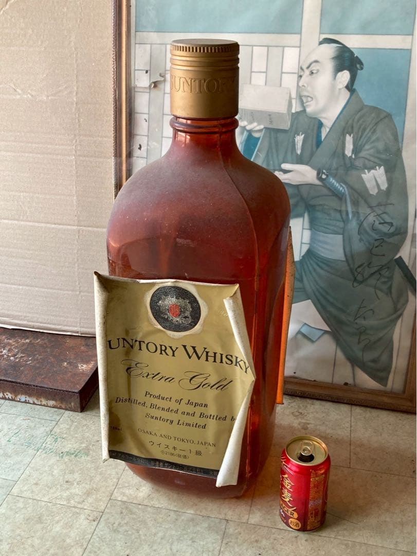 ★【特大レア】SANTORY サントリー ウィスキー ボトル 61㎝　リザーブ