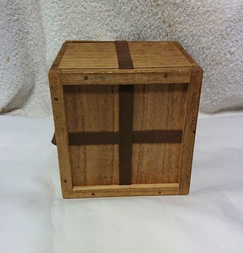 作介作織部茶碗木箱付きA457