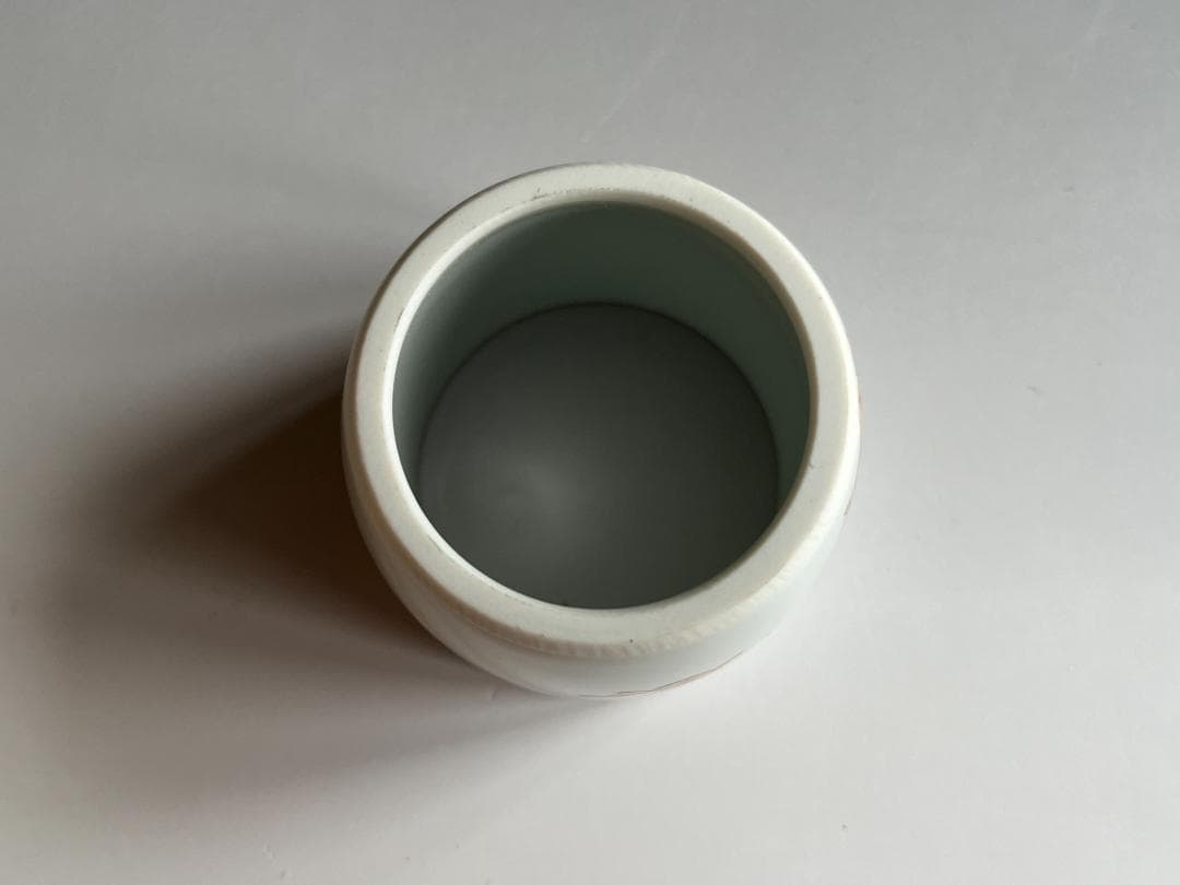 三浦竹泉　色絵七宝文　蓋置