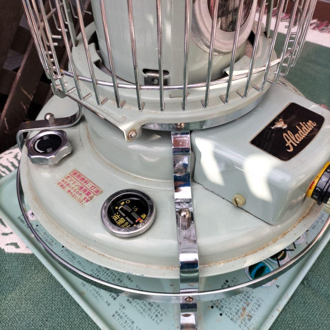 アラジン ストーブ メンテナンス済み。取説付き。