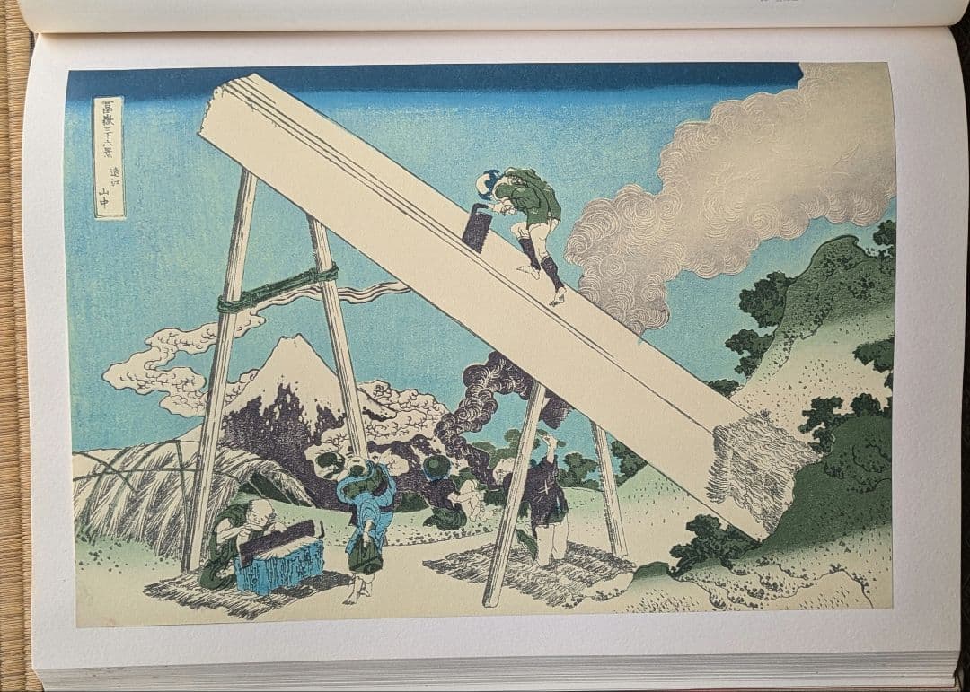 全集浮世絵版画　葛飾北齋　富嶽三十六景　別巻2　集英社