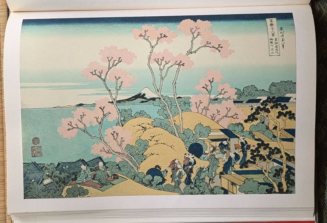 全集浮世絵版画　葛飾北齋　富嶽三十六景　別巻2　集英社
