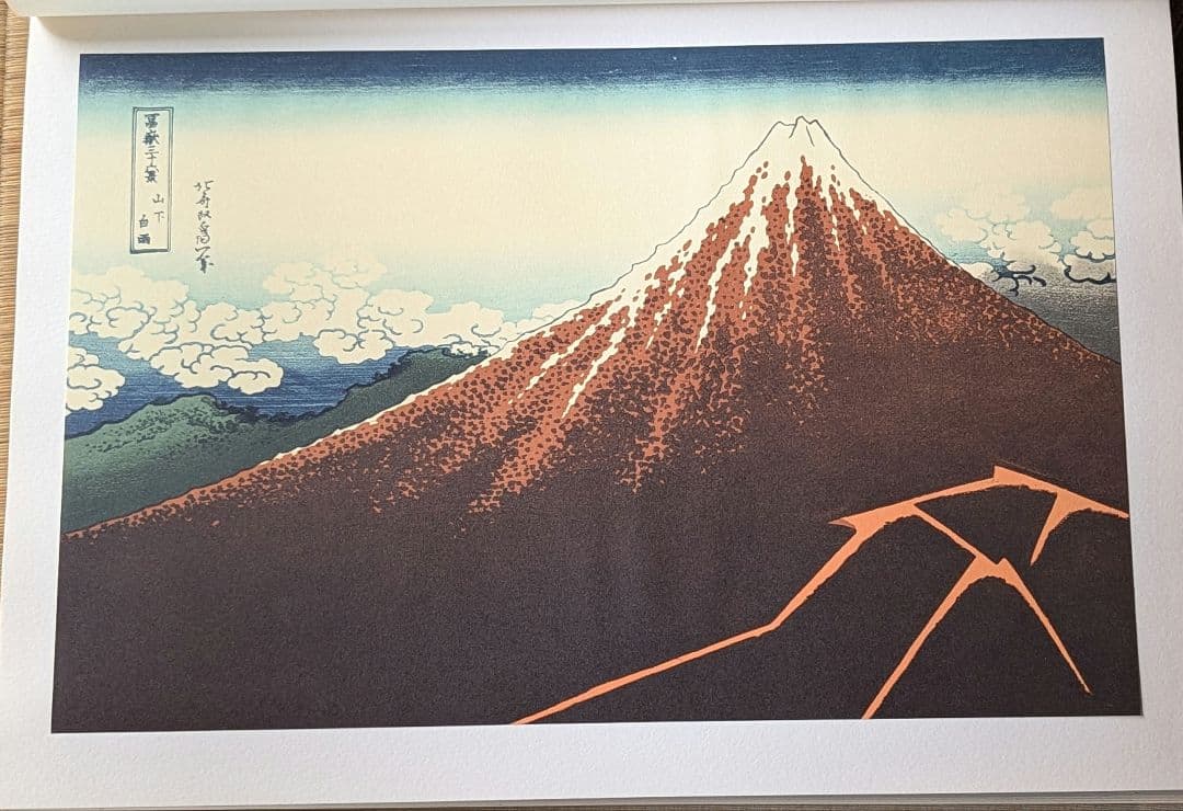 全集浮世絵版画　葛飾北齋　富嶽三十六景　別巻2　集英社