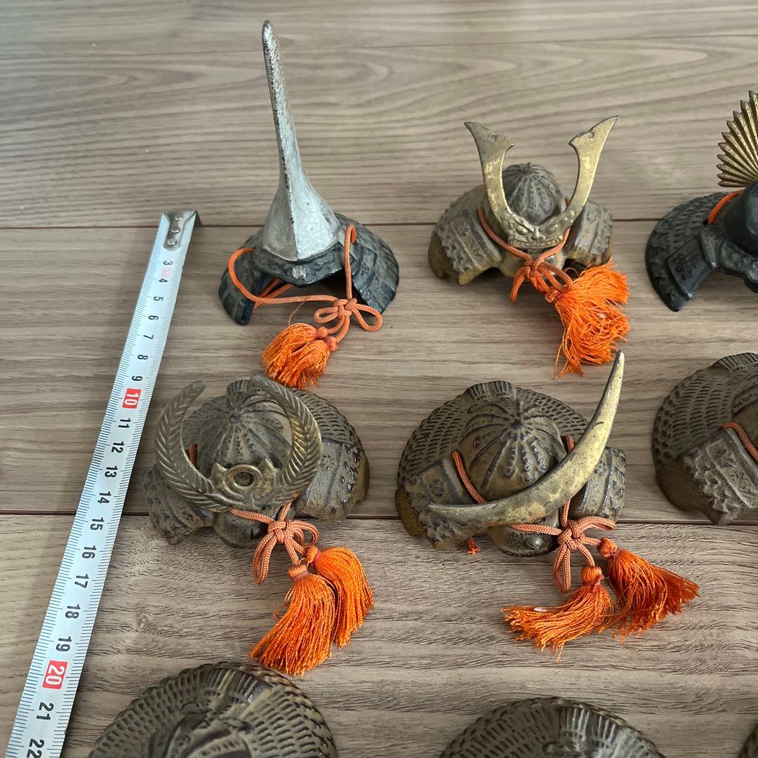 ミニチュア兜15個セット