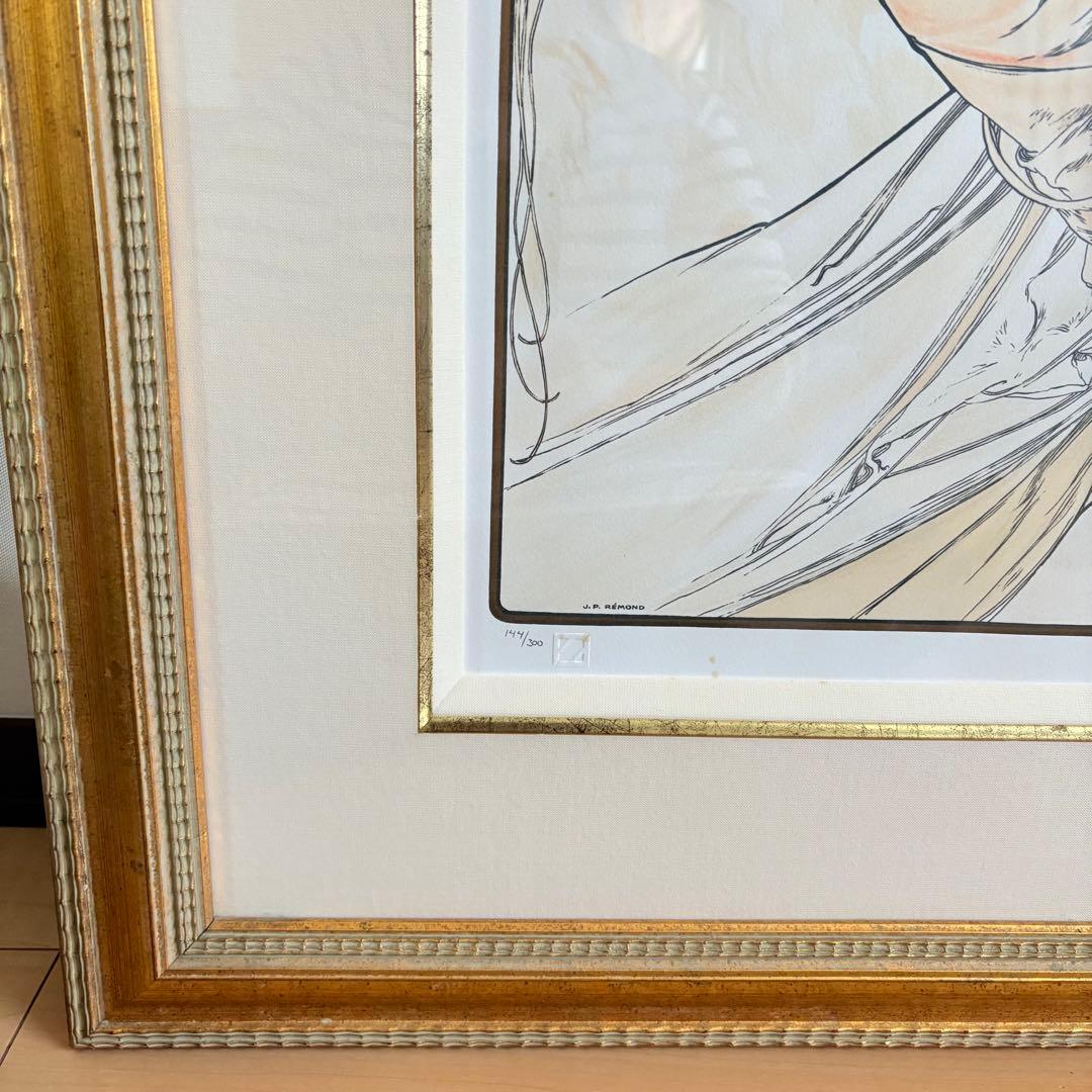 アルフォンス ミュシャ【四芸術 ペインティング (絵画)】リトグラフ