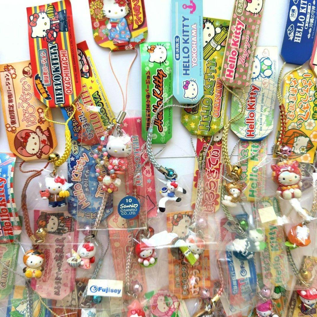 ハローキティ ご当地 根付けストラップ 69個 限定 サンリオ Sanrio