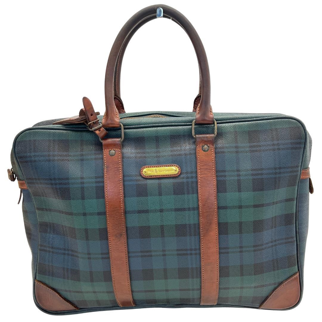 POLO RALPH LAUREN ブリーフケース チェック柄