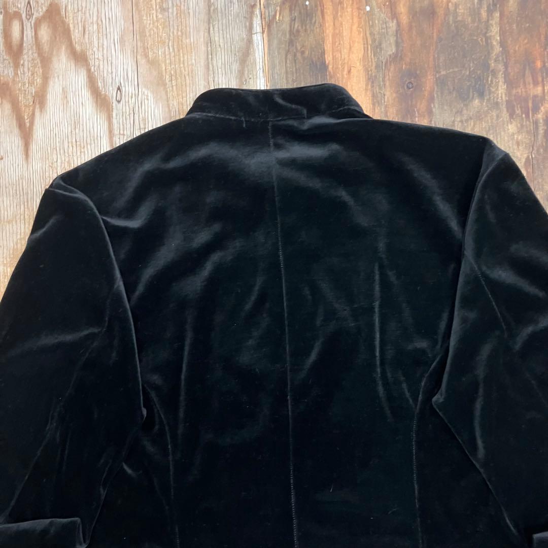 5351pour les hommes ベロア ライダース ジャケット 日本製