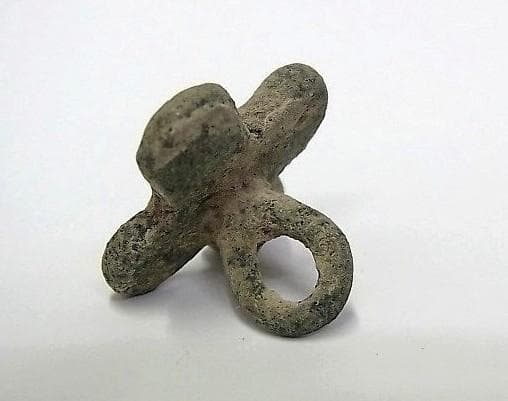★C1208★古代品 （24）青銅　ブロンズ製　印章　オリエント出土