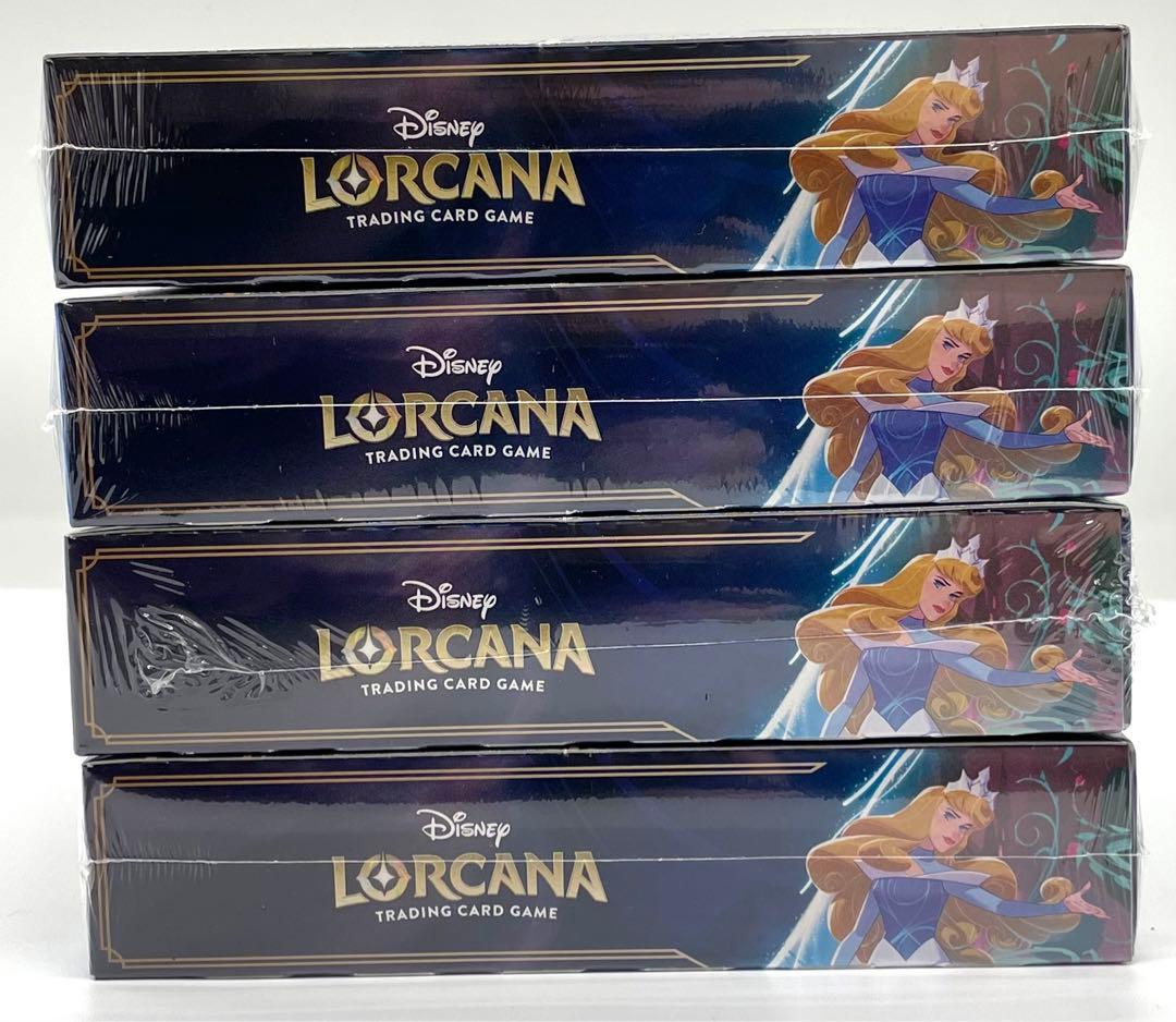 【シュリンク付き】ディズニーロルカナカードゲーム　物語の始まり 4BOX