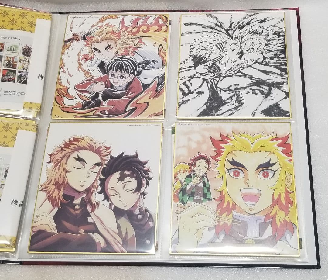 鬼滅の刃　全集中展　無限列車　遊郭　煉獄　炭治郎　色紙　ケース　パンフレット