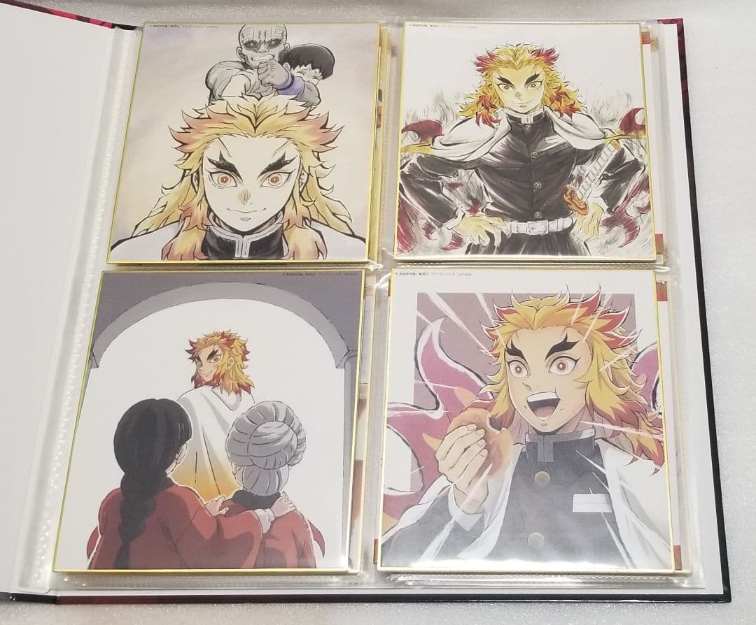 鬼滅の刃　全集中展　無限列車　遊郭　煉獄　炭治郎　色紙　ケース　パンフレット