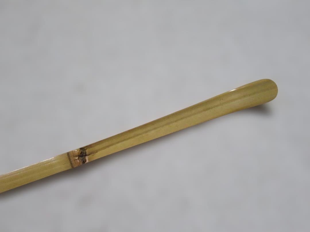 茶道具　竹茶杓　堀内宗完書付　銘佳日　表千家