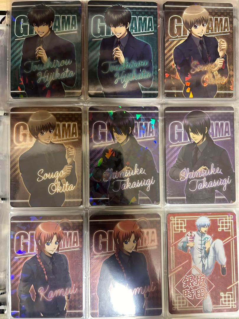 希少）銀魂　ネオンコレクション　カード　コンプリート