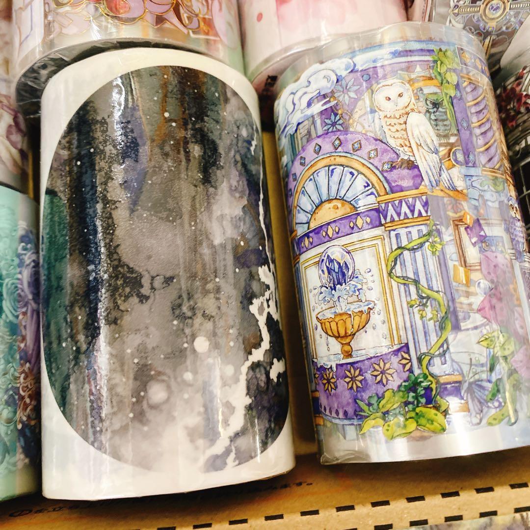 海外マスキングテープ巻売りまとめ売り ゴシックセット② 人物マスキングテープ