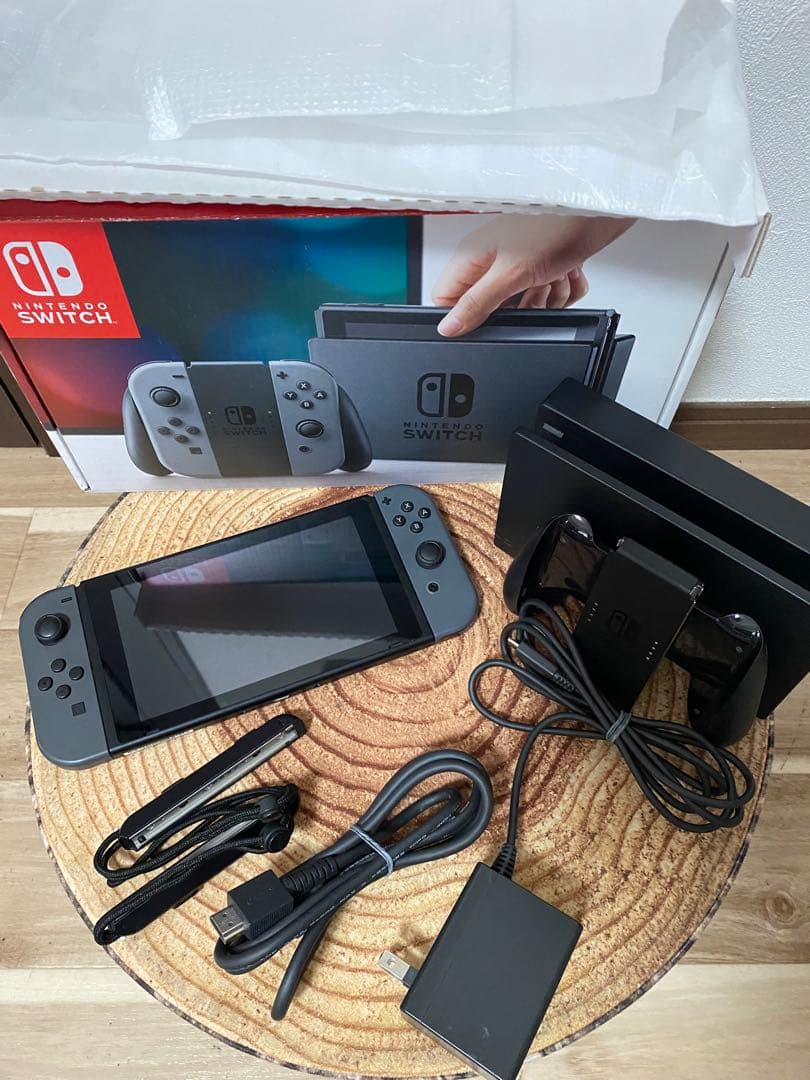 Nintendo Switch ニンテンドースイッチ本体　グレー ⑥