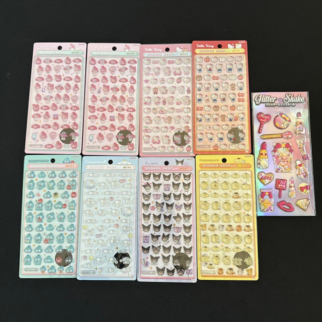 【正規品】 サンリオ ボンボンドロップシール ミニ セット