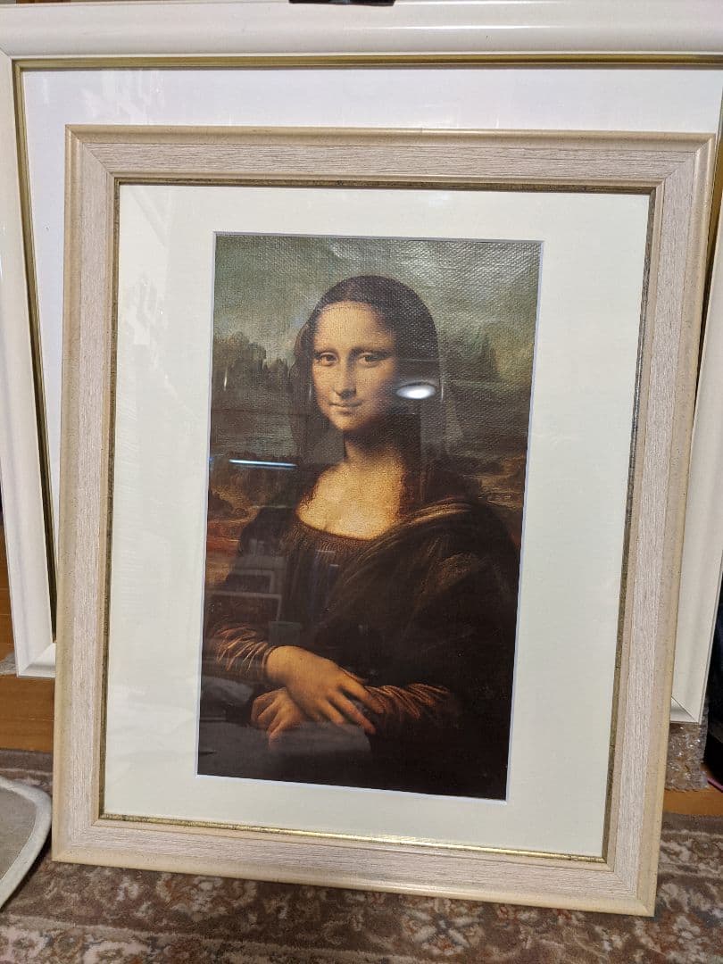 レオナルド・ダ・ヴィンチ「モナ・リザ」極上美品複製大型額装お値下げ