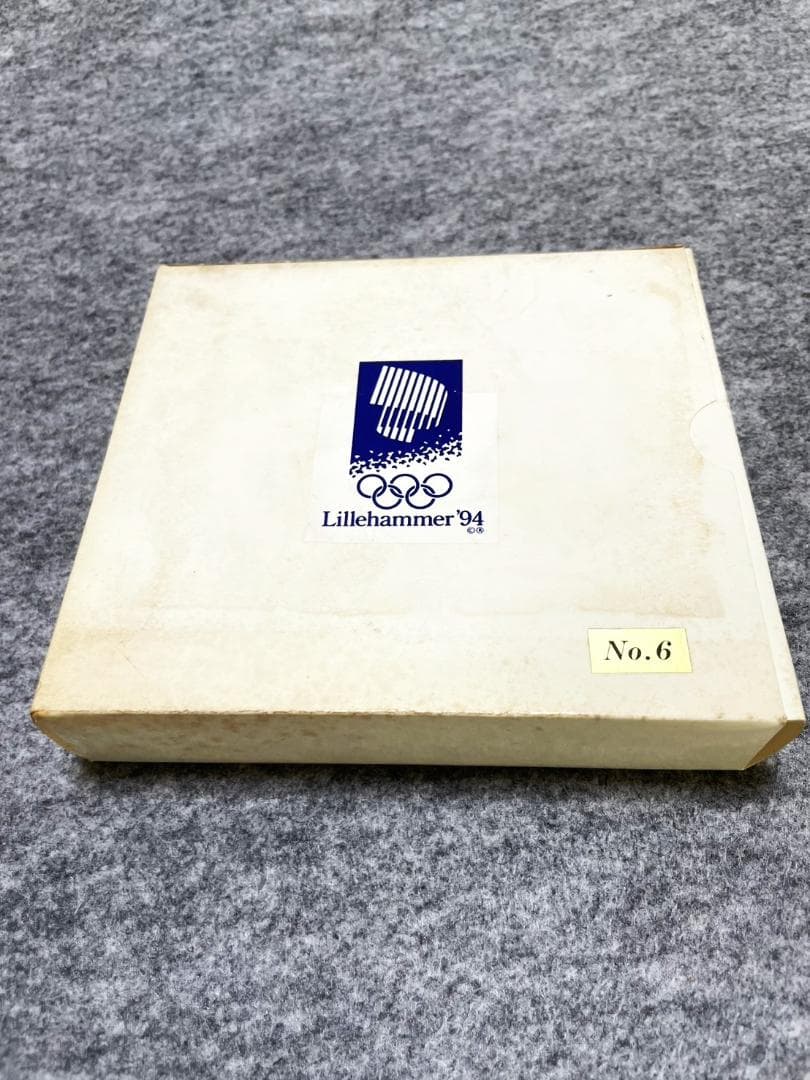 【未開封】1994年リレハンメル冬季オリンピック 記念銀貨4枚セット No.6
