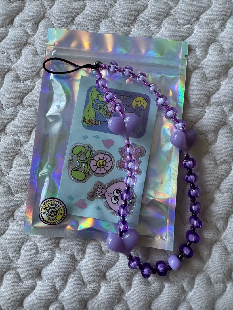 String Ting ストリングティング パープル ハートGrapeCrush