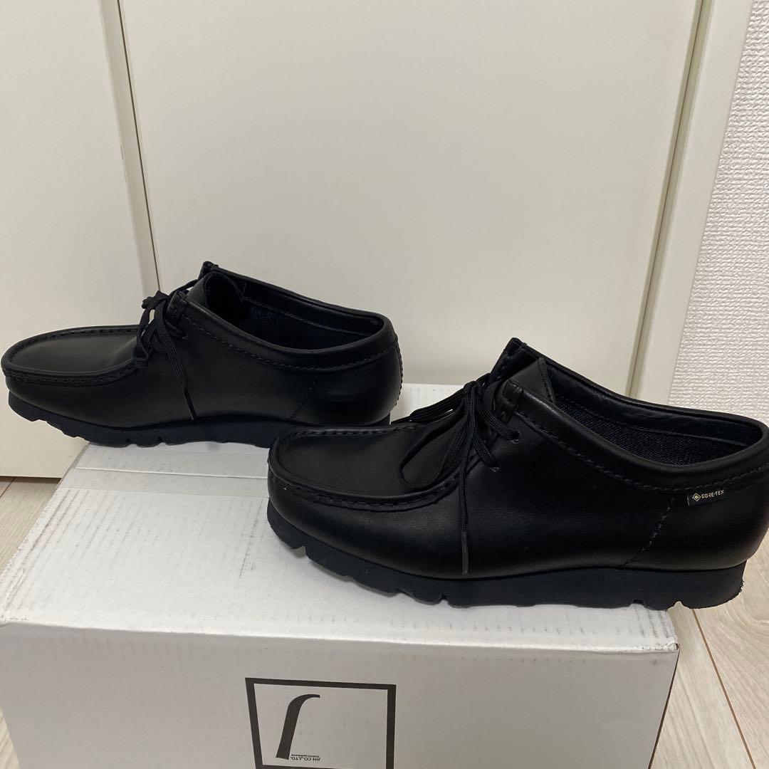 【状態◎】WallabeeGTX ワラビーゴアテックス ブラックレザー