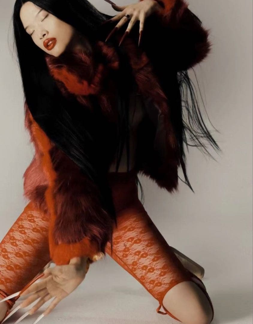 即購可　Nordess レースタイツ　5分丈　ブラック　廃盤　完売品　激レア新品