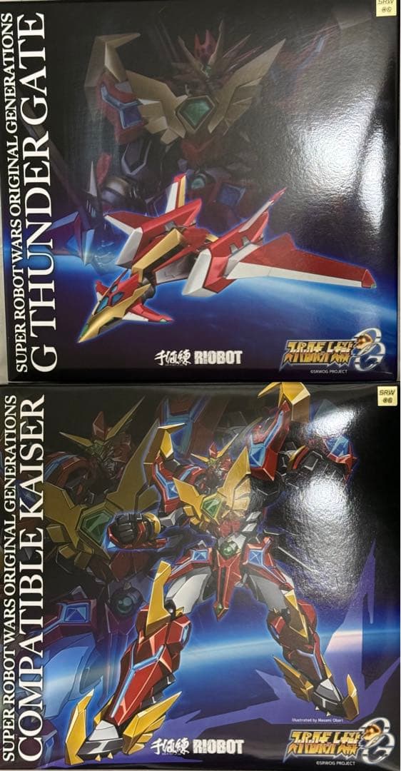 【中古】RIOBOTコンパチブルカイザー＆Gサンダーゲート