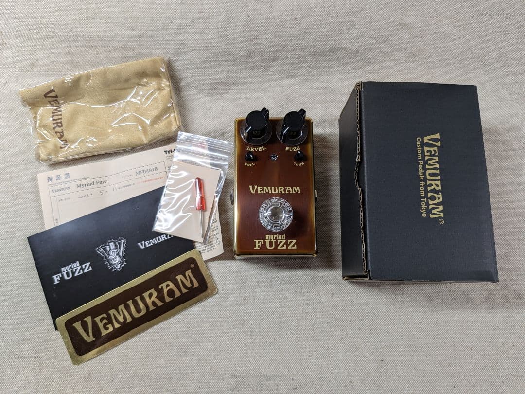 Vemuram Myriad Fuzz ギターエフェクター
