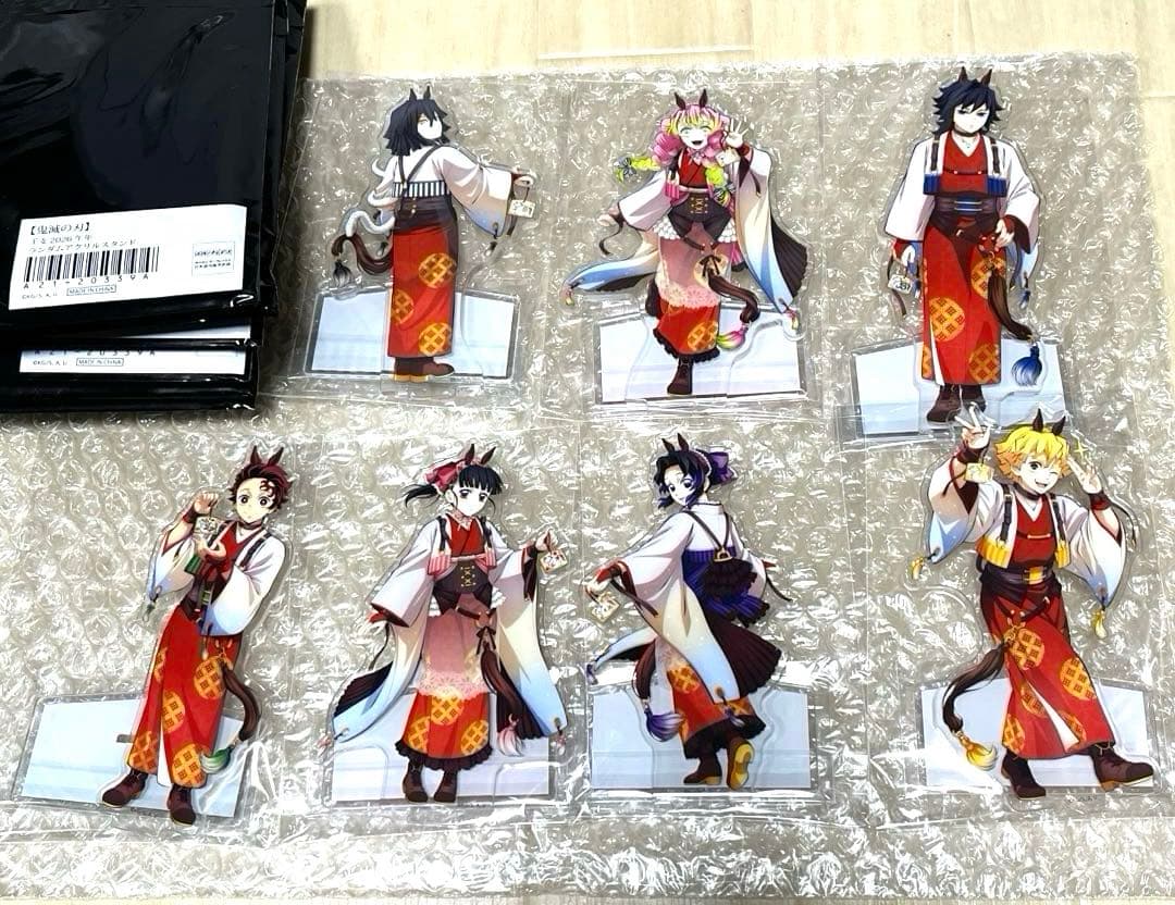 鬼滅の刃 午年 干支 アクリルスタンド アクスタ コンプリートセット 7種