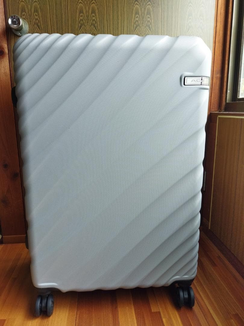 ACE株式会社 Lサイズキャリーケース 『オーバル２・グレー色』未使用品