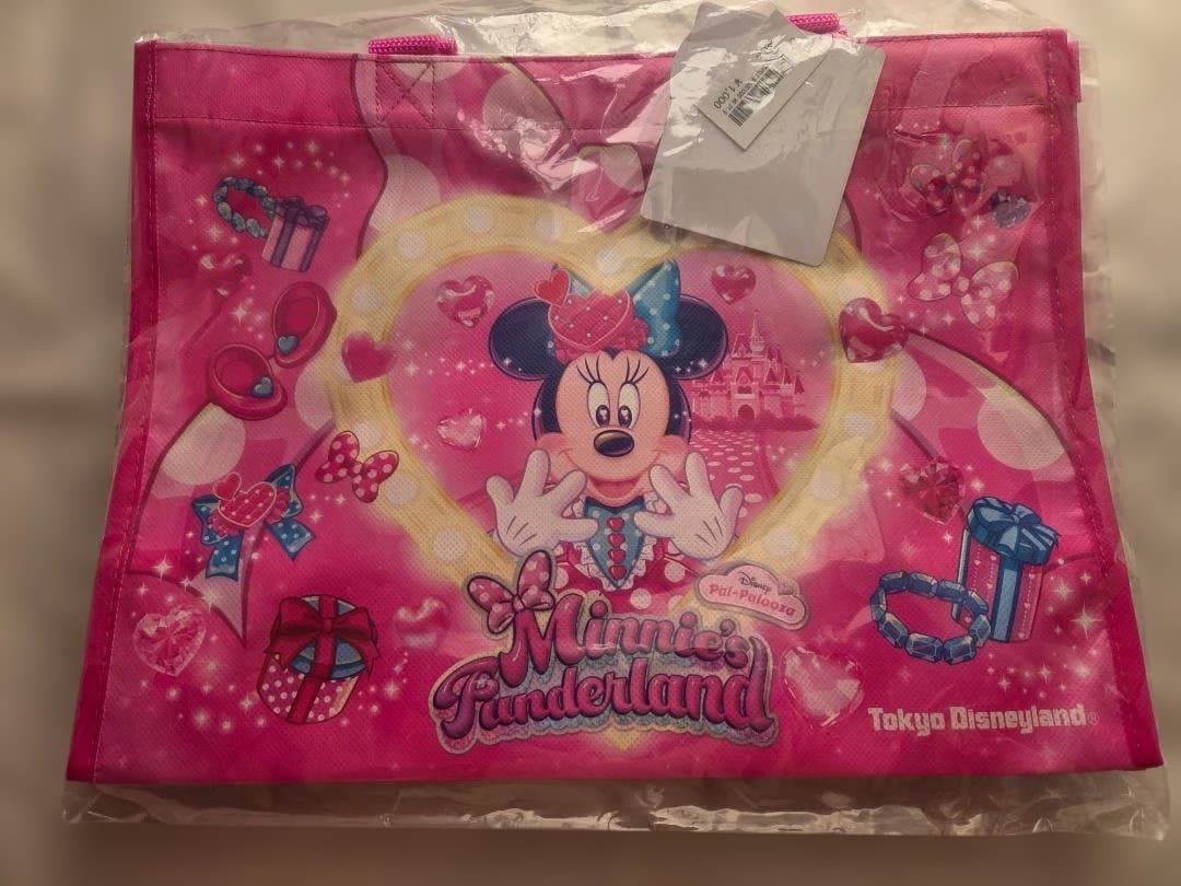 ディズニー　ミニーのパルパルーザ　トートバッグset