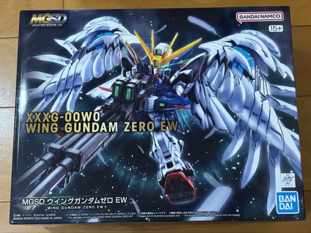 MGSDウイングガンダムゼロEW 新品、未開封品　ガンプラ