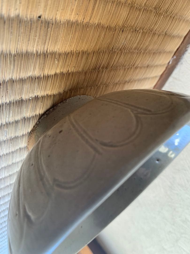 中国宋時代青磁お茶碗と明時代染付小壺