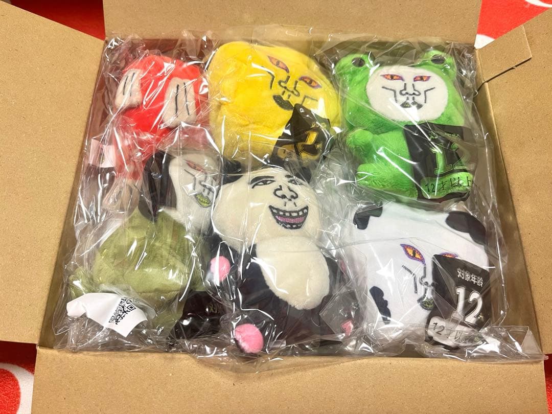 おろちんゆー　ぬいぐるみキーホルダーセット(5種＋1種) ペインさかい