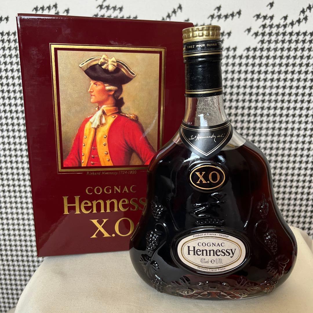【未開栓】ヘネシー Hennessy X.O ブランデー コニャック 箱付き 金
