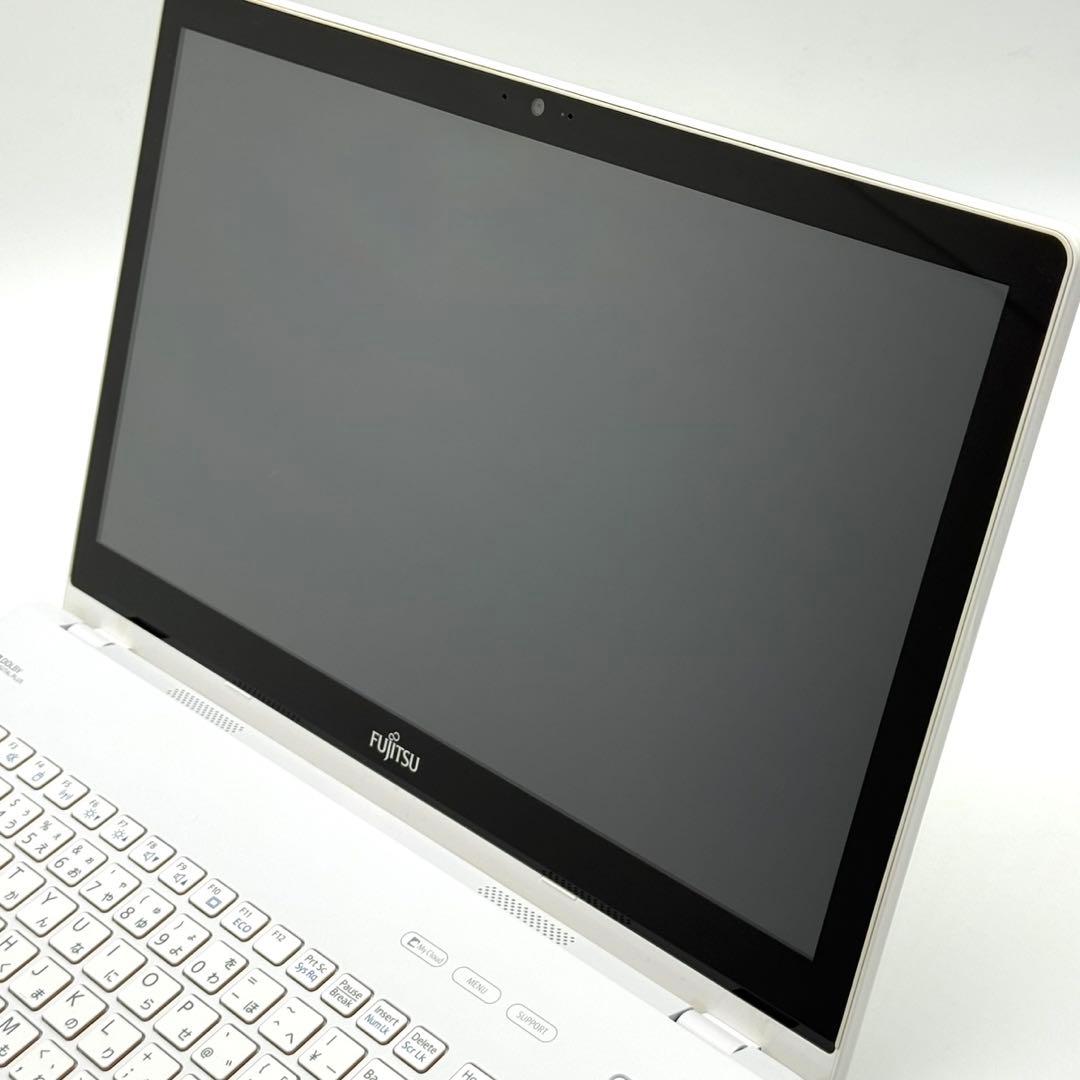 超美品 富士通ノートパソコン i7 タッチパネル 16GB 新品SSD1TB