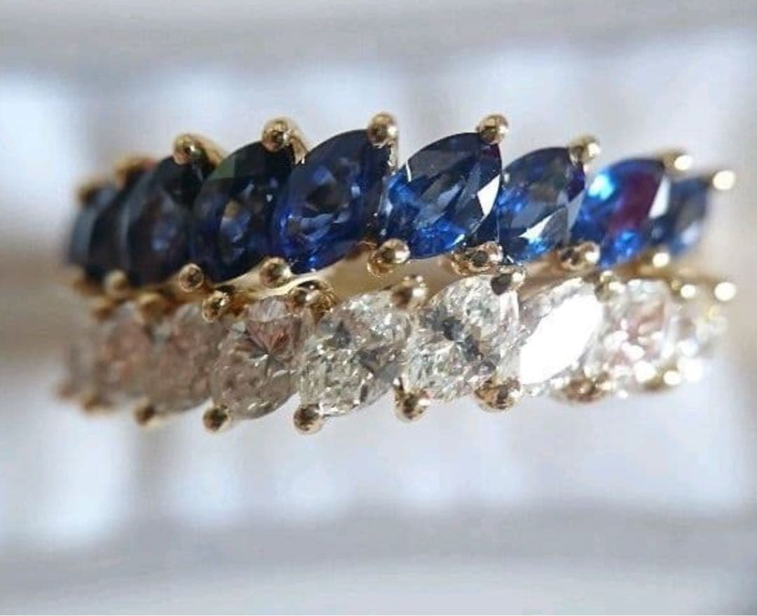 Akira jewelry あきらジュエリー　ダイヤモンド　サファイア　リング