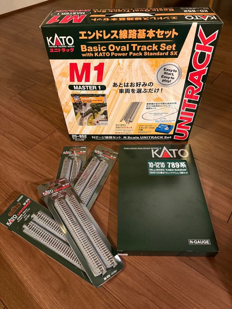 KATO 789系1000番台 カムイ・すずらん＋エンドレス線路基本セット他