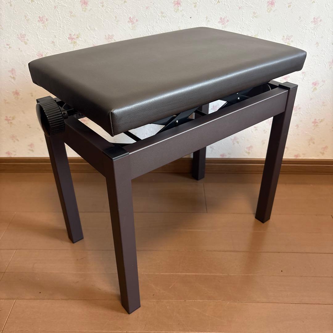 美品　KAWAI ピアノ椅子　電子ピアノ　茶色　￼