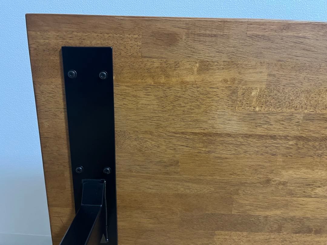 KANADEMONO ダイニングテーブル ラバーウッドチークブラウン