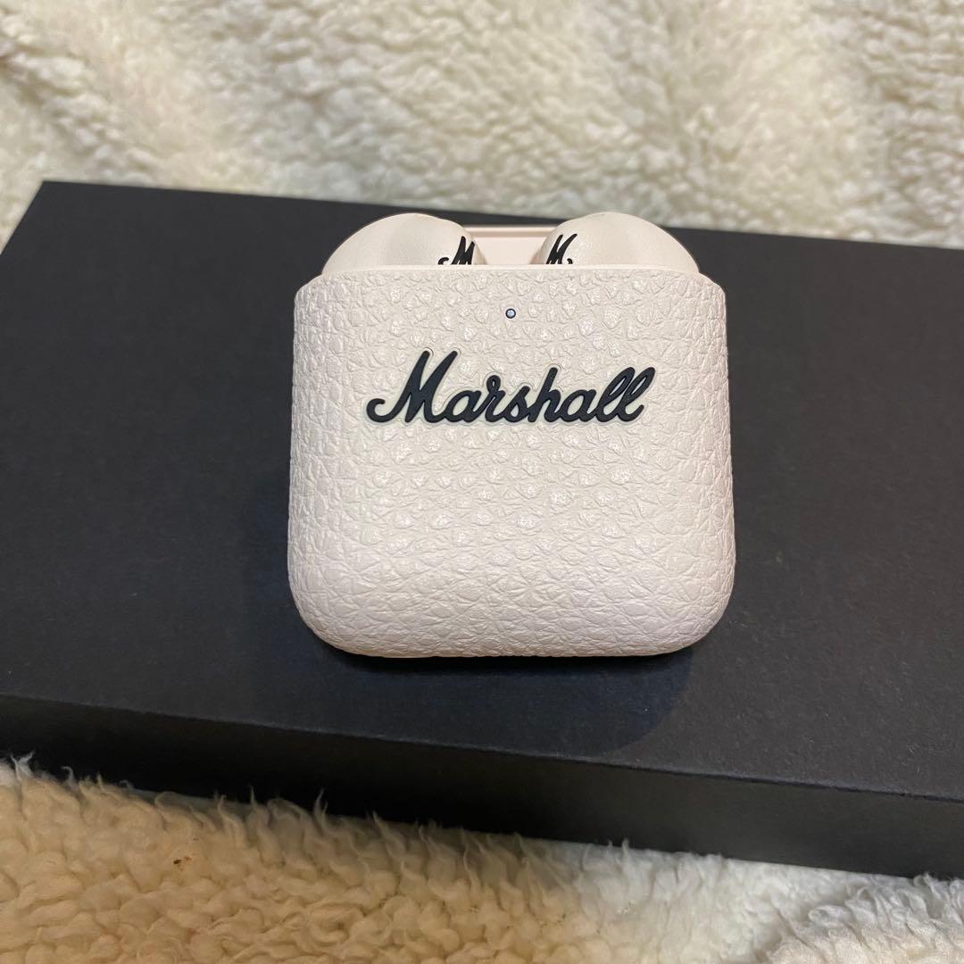 Marshall MINOR IV クリーム色 ワイヤレスイヤホン