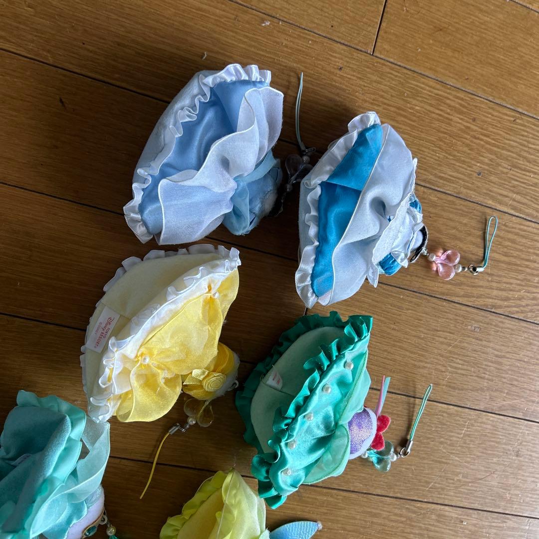 【まとめ売り】ディズニープリンセル　ドレスキーホルダー