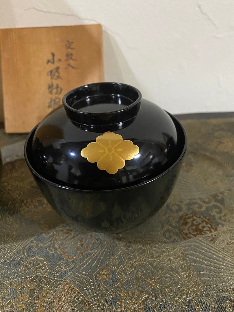 輪島塗　小吸い物椀　新品　超美品　5個　懐石道具