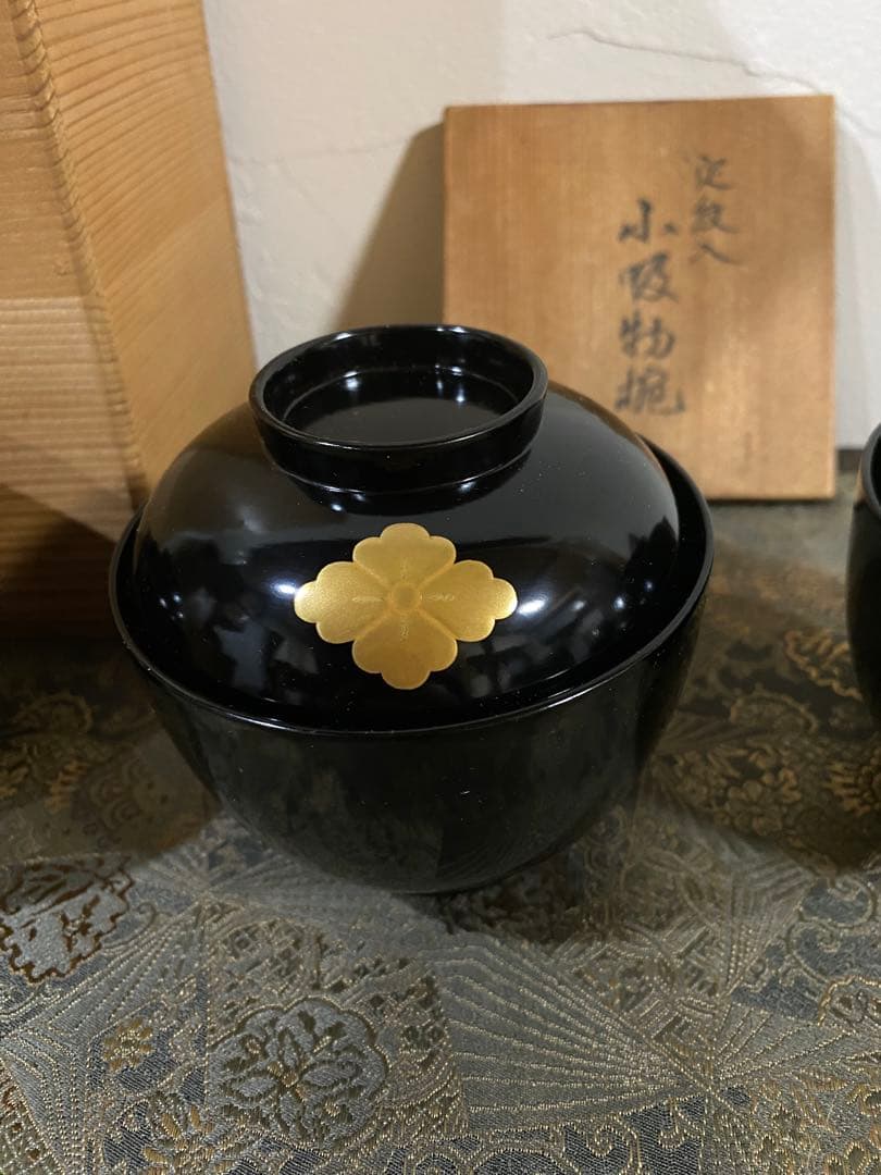 輪島塗　小吸い物椀　新品　超美品　5個　懐石道具