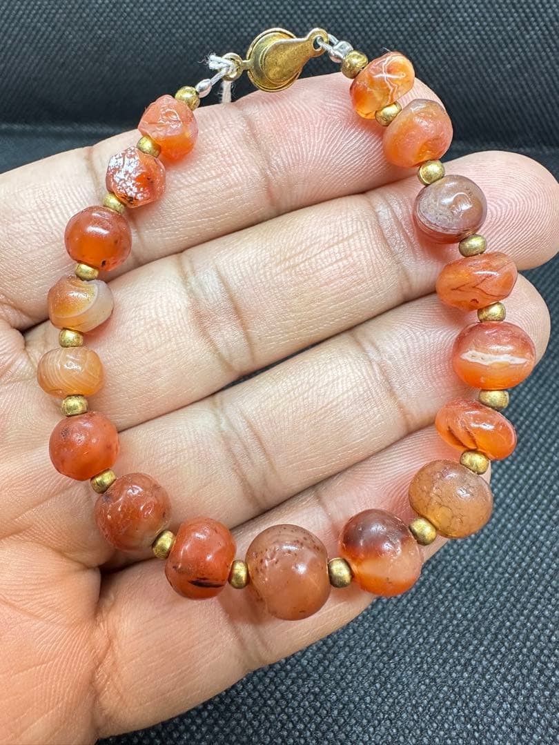 アンティークカーネリアンビーズ