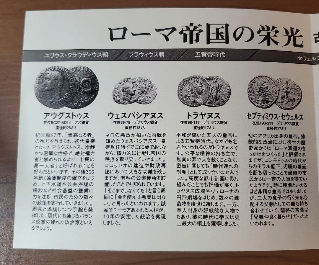 インペリアルエンタープライズ　ローマ帝国　古代  鑑定書&証明書