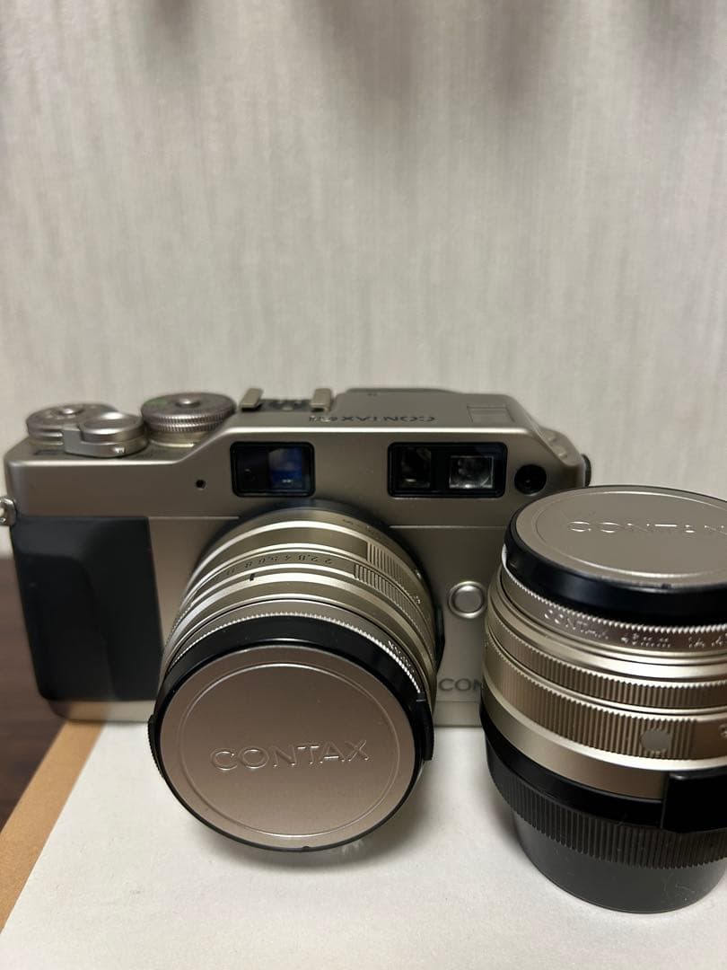 CONTAX G1 フィルムカメラとレンズ2本