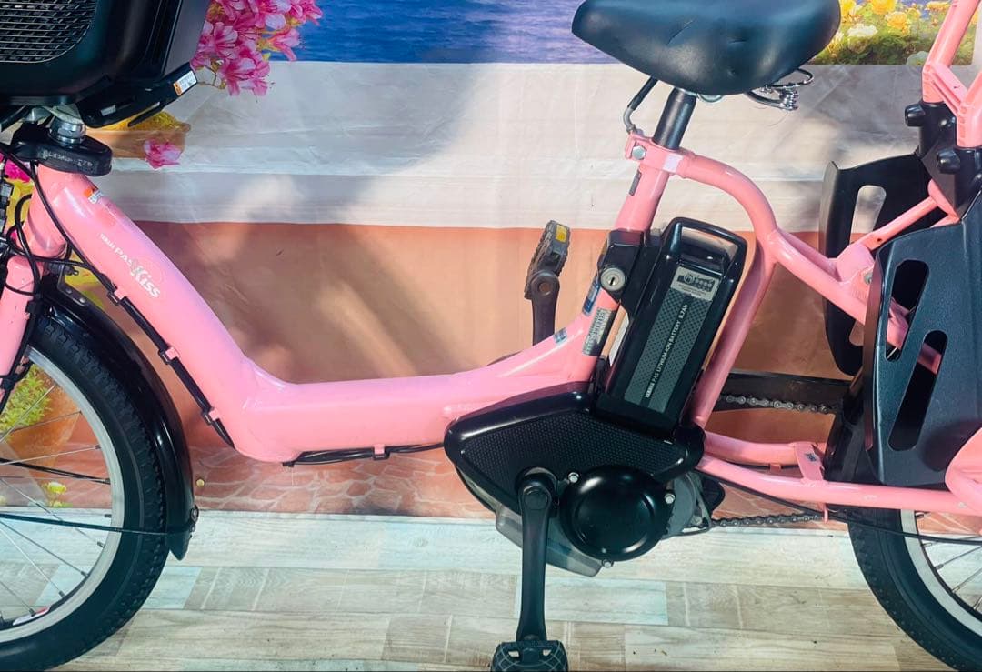 ヤマハパスキス⭐️人気モデル！子供乗せ電動アシスト自転車Y3192