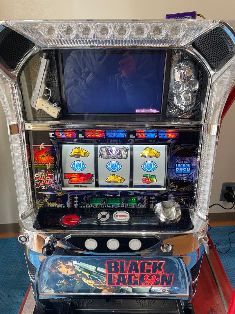 引き取り限定 5号機 ブラックラグーン 実機 家庭用