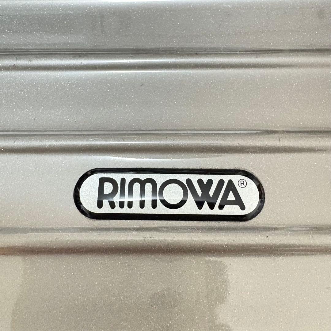 RIMOWA サルサ ビジネストローリー 2輪 シルバー